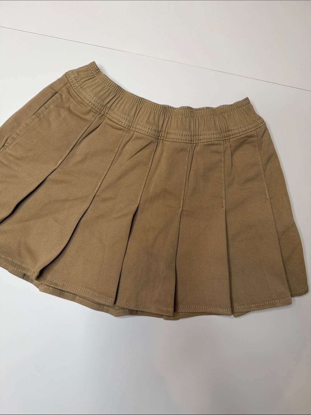 Abercrombie Kids Pleated Khaki  Skirt